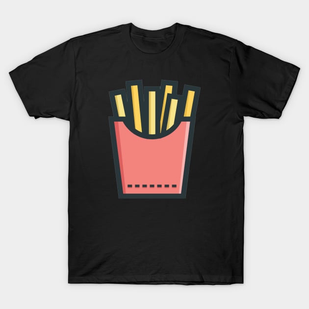 Fries T-Shirt by ballhard